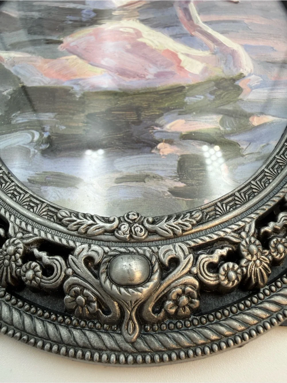 Vintage pair oval